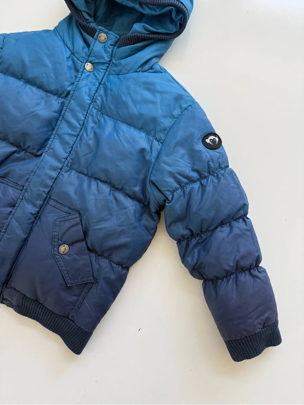 Appaman Blue Ombré Down Puffy Coat Size 6